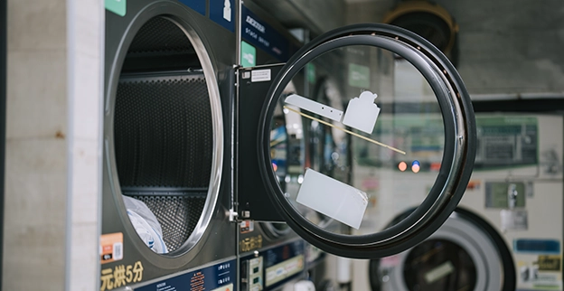 A picture of commercial drying units.