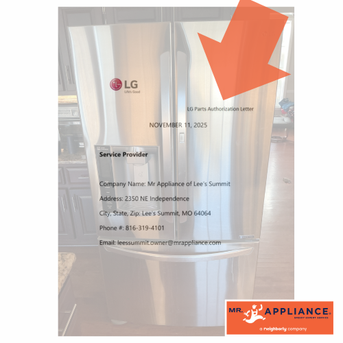 LG fridge warranty repairs
