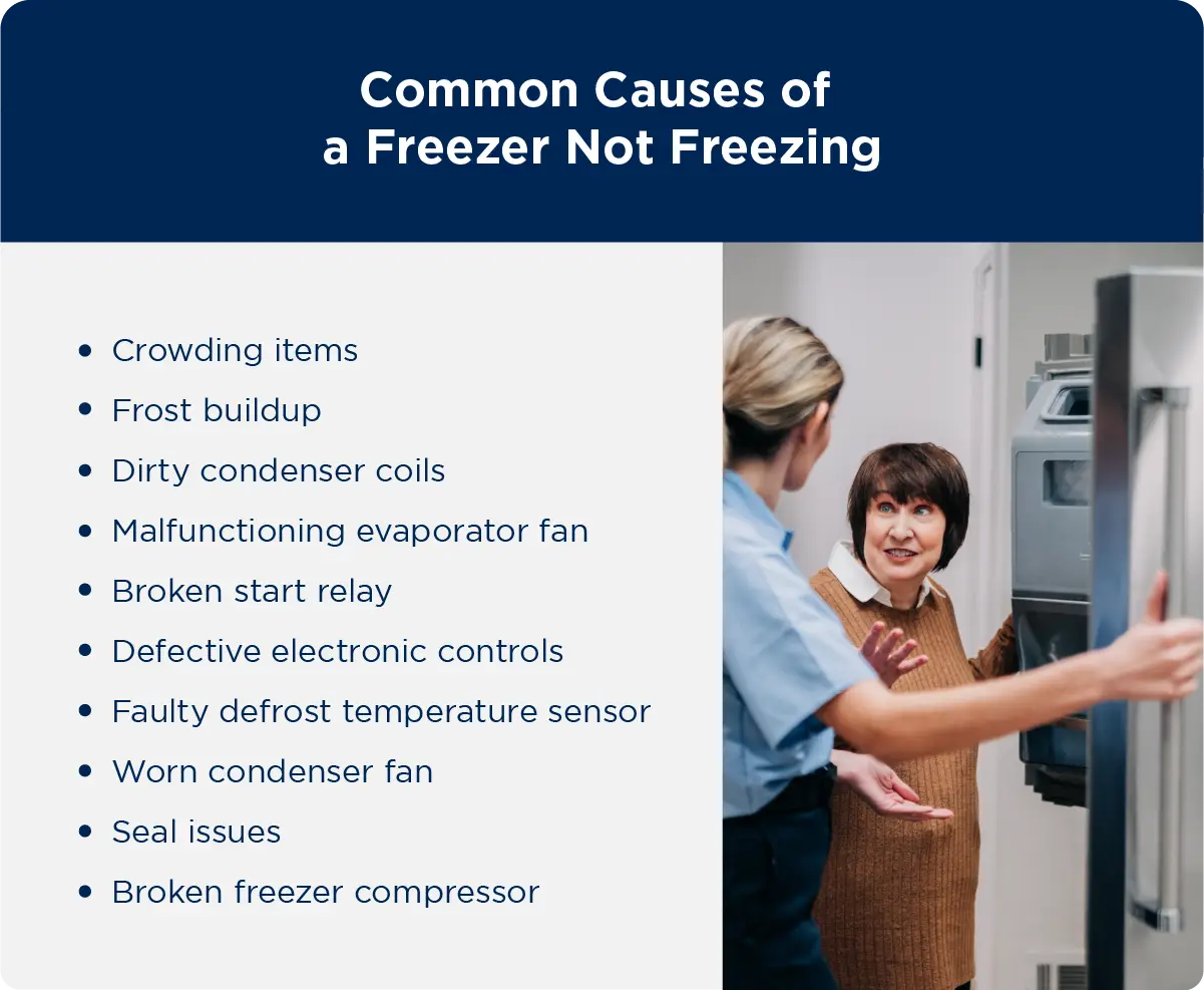 Why Is My Freezer Not Freezing 10 Reasons What To Do Next