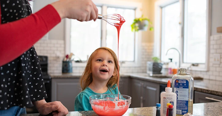 Homemade Slime Recipe & Safety Tips