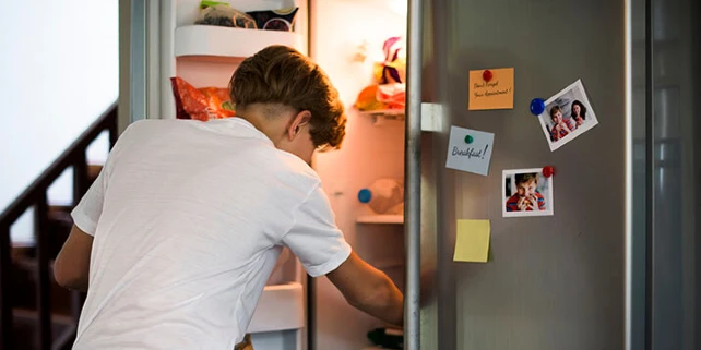 Less energy consumption on sale refrigerator