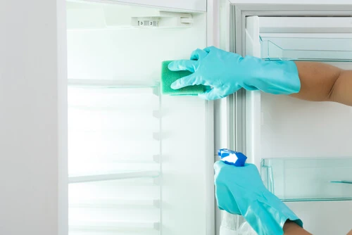 Cleaning an appliance