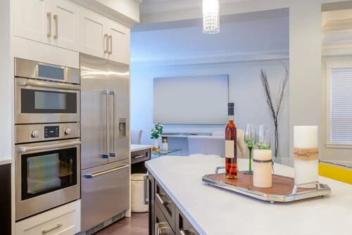 Modern kitchen with appliances