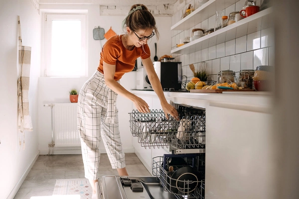 This countertop dishwasher is a helpful alternative for small kitchens