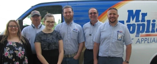 David McCall and Team, Mr. Appliance of Vancouver