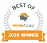 Home Advisor Best of 2020 winner logo.